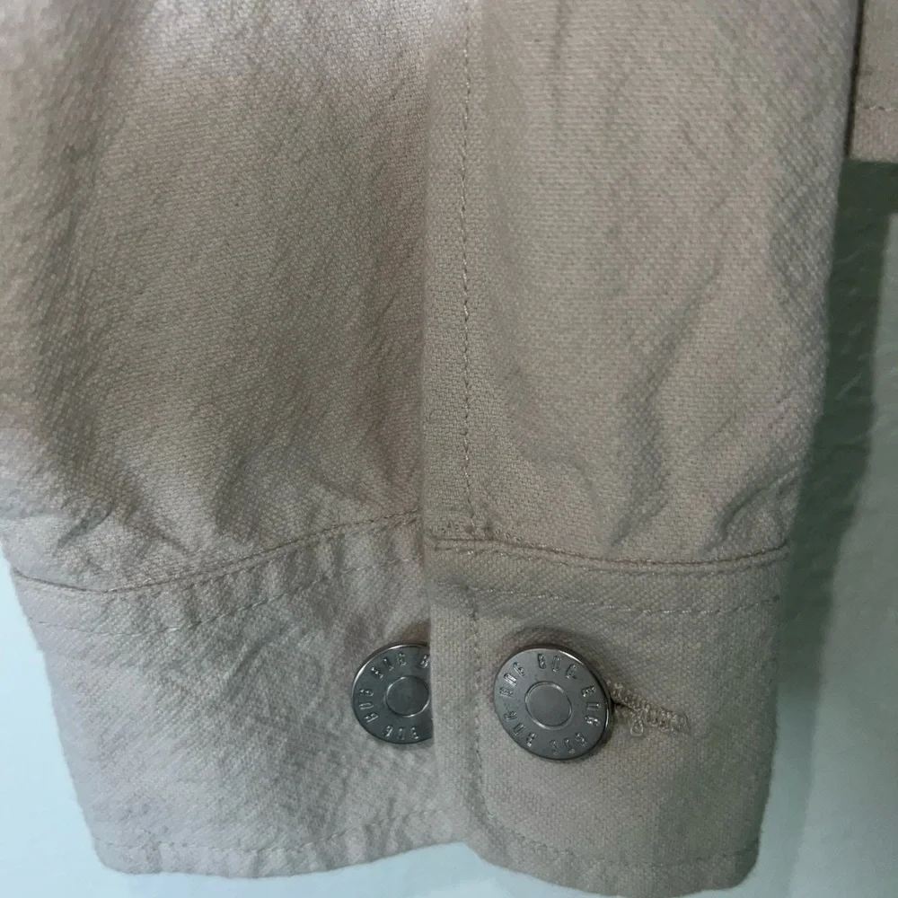 BDG Cropped Canvas Trucker Jacket - Picture 9 of 12